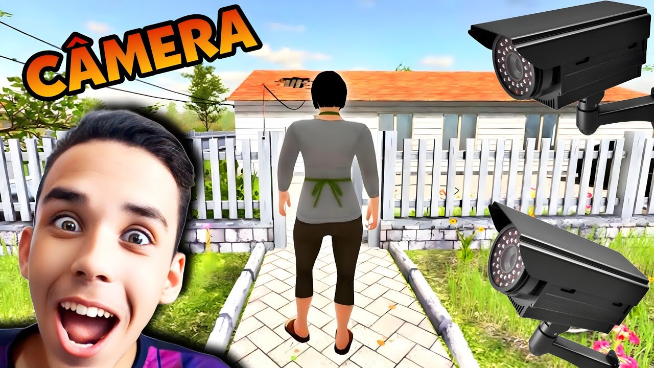 COLOQUEI UMA CÂMERA NA MÃE MALVADA 😱schoolboy runaway