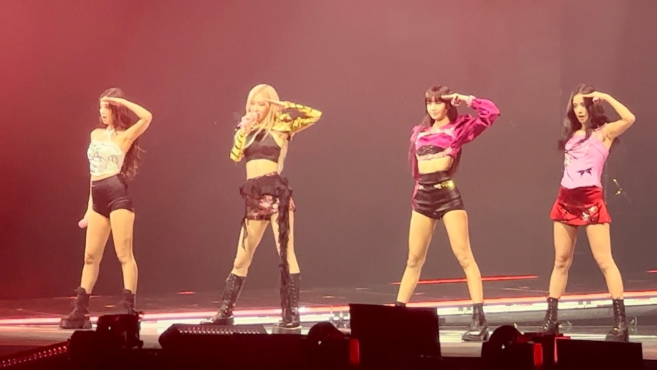 Blackpink ‘Kill This Love’ ‘Crazy Over You’ ‘Playing with Fire’ Born Pink Atlanta1 블랙핑크 221102 4K