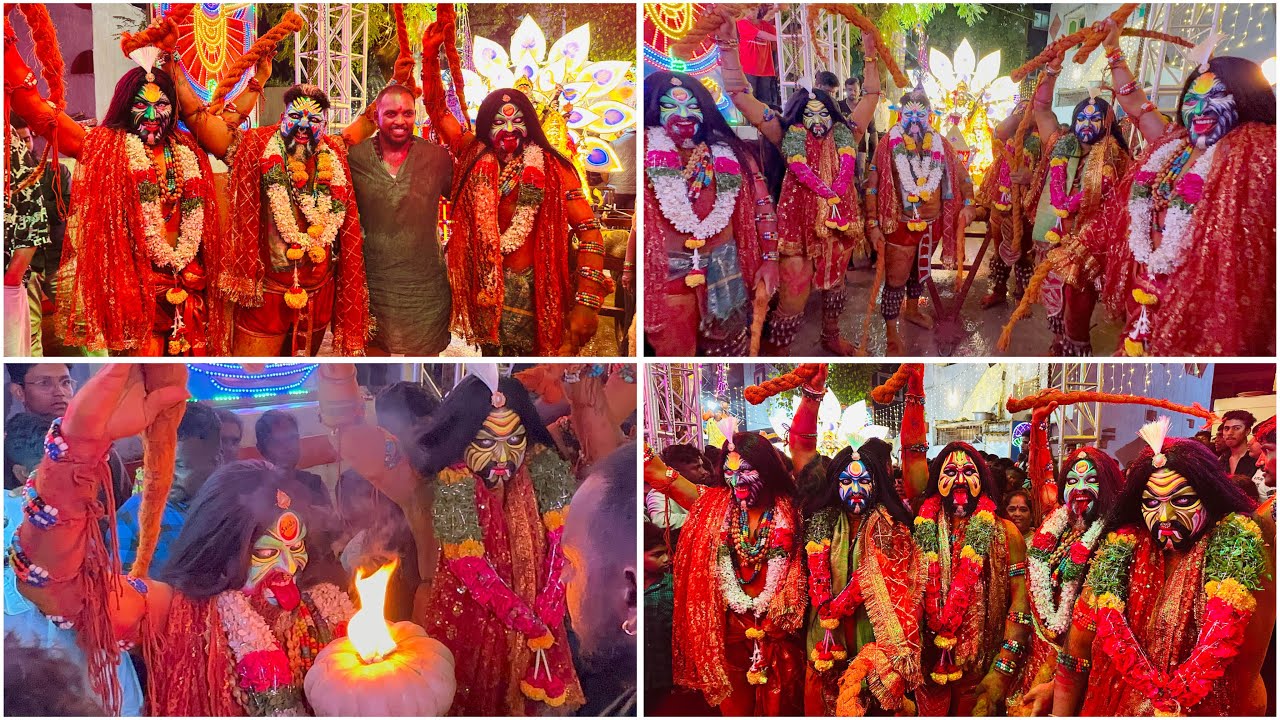 Karkhana Bonalu 2025 | Rohit Bangaru Potharaju ,Yapral Kumar Potharaju,Vasu Potharaju Entry 2025