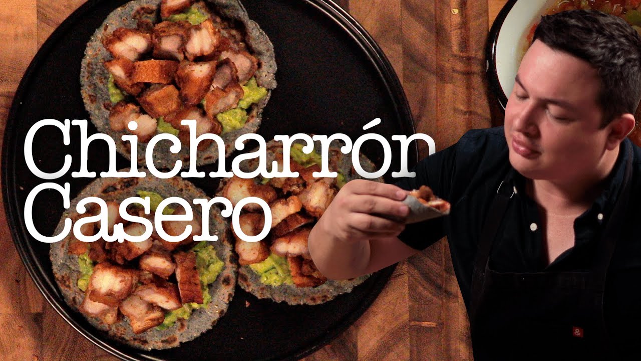 CHICHARRÓN CRUJIENTE CASERO 🔥