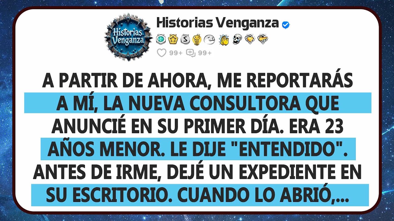 La Nueva Consultora Pidió El Informe Y Luego Revisó Mi Archivo En Su Escritorio.