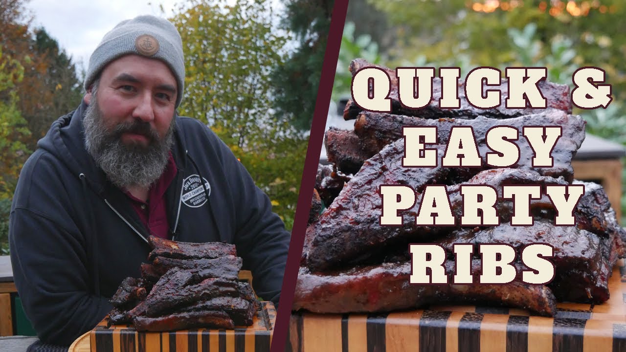 QUICK & EASY PARTY RIBS - Deine BBQ-Party ist gerettet!