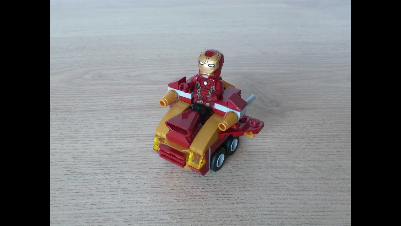 LEGO MARVEL SUPER HEROES MIGHTY MICROS MOC Iron Man Instructions