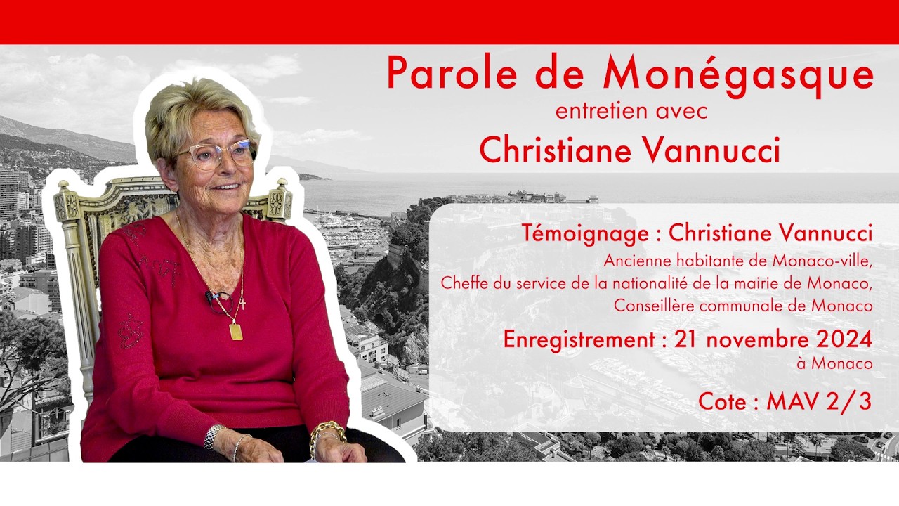 Entretien avec Christiane Vannucci   21 novembre 2024