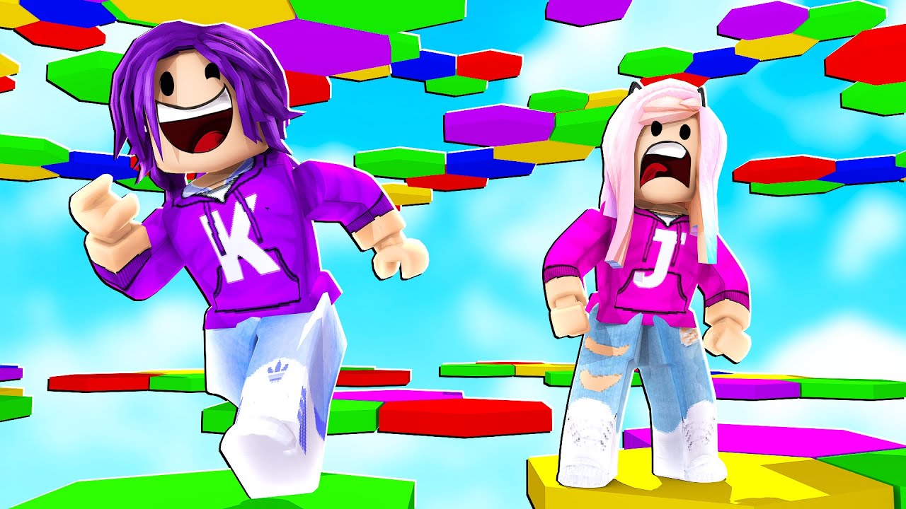 Испытание «Падение блоков»! | Roblox