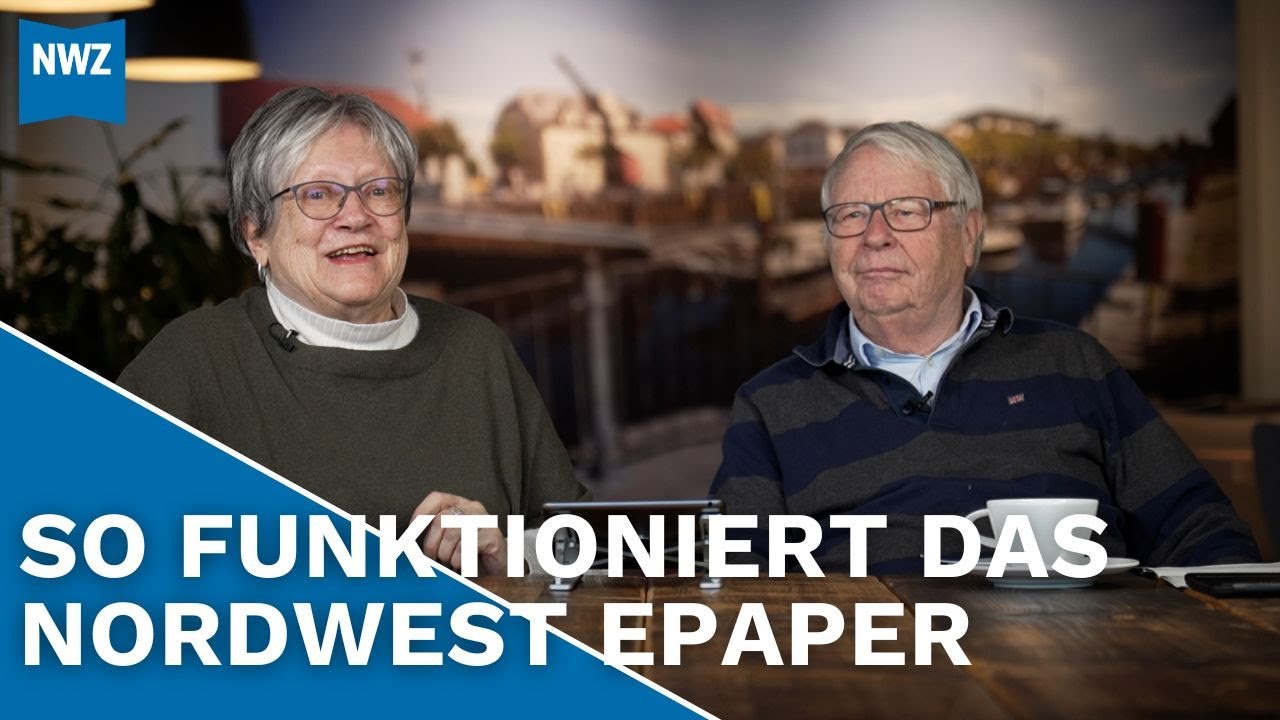 Senioren zeigen: So funktioniert das Nordwest EPAPER