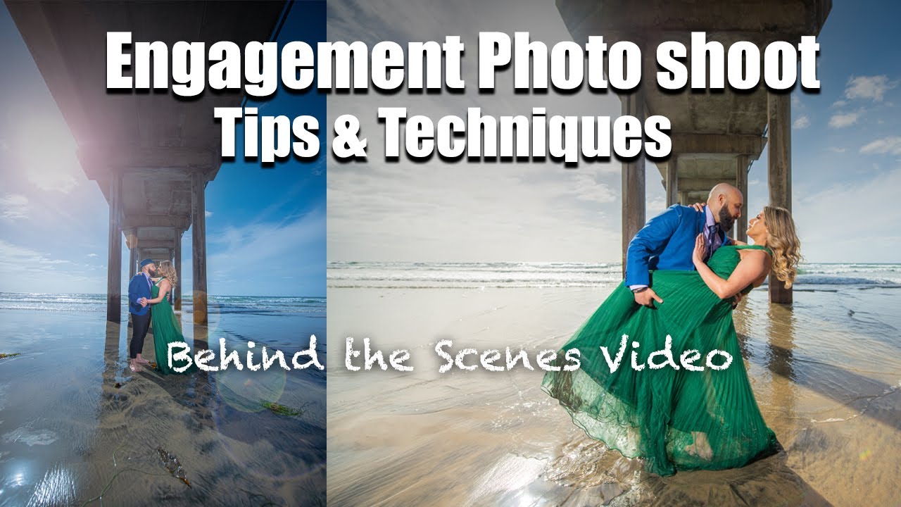 Nikon D800 D4 Z6ii Engagement shoot BTS using off camera Godox AD600 flash Godox Nikon trigger