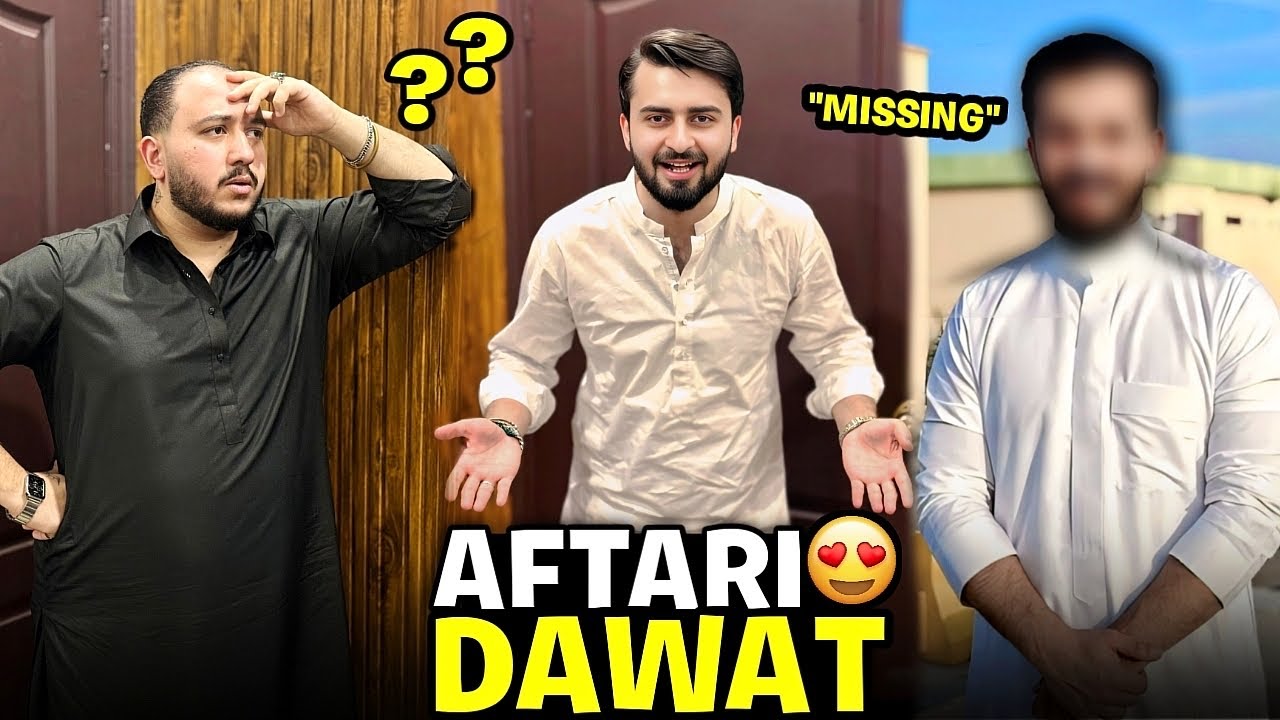 Iftar Dawat At Haider's Place😍 Rajab Gone Missing 😱