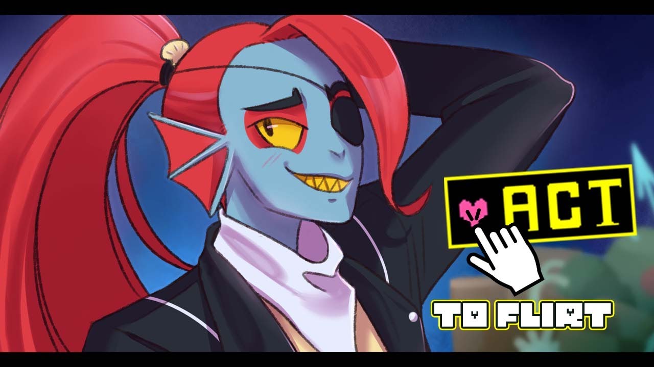 ЗАФЛИРТОВАЛИ АНДАЙН | UNDERTALE Act to Flirt #8