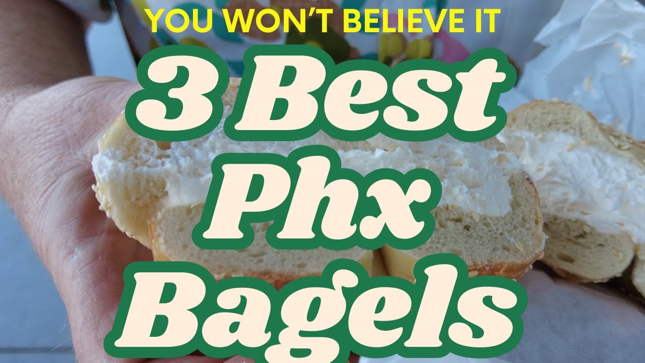 3 Best Bagel Shops in Phoenix, AZ with Joe Johnston