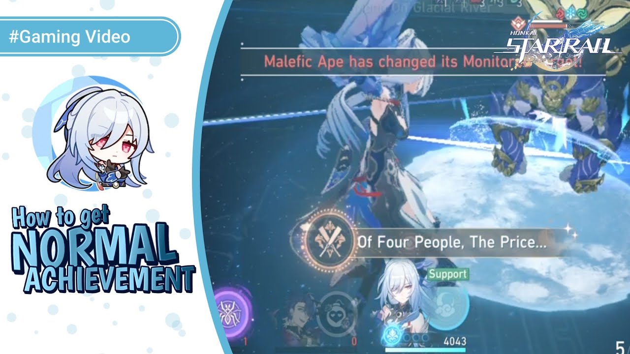Of Four People, The Price... | Achievement Honkai: Star Rail