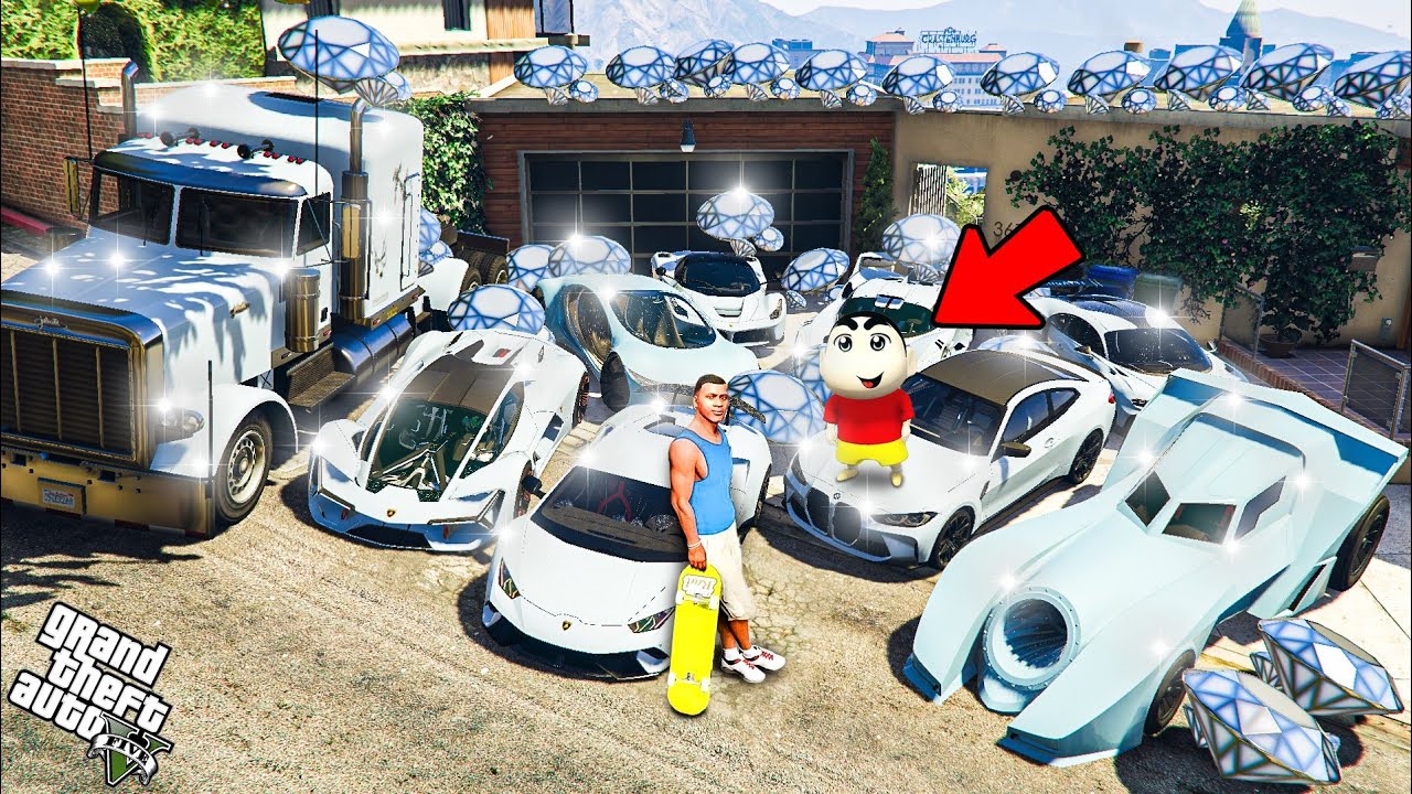 FRANKLIN TOUCH ANYTHING BECOME DIAMOND ll EVERYTHING IS FREE IN GTA5
