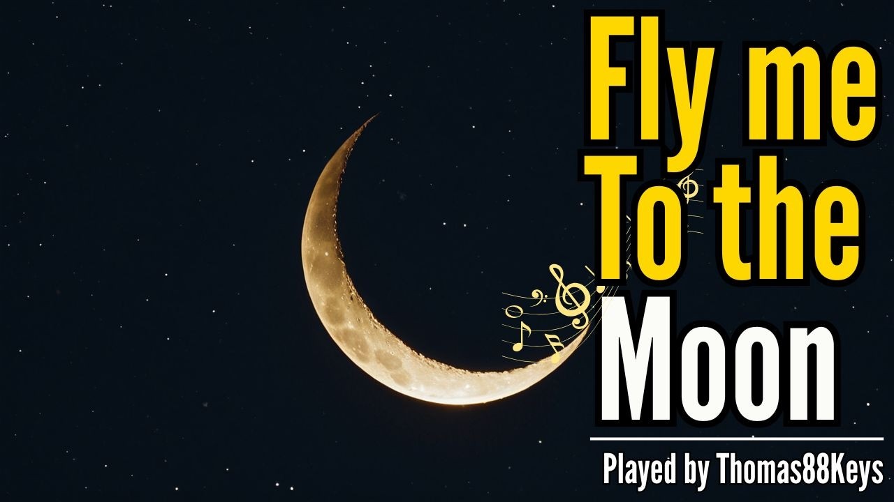 Fly Me To The Moon - Lounge Jazz Piano Solo | Thomas88Keys