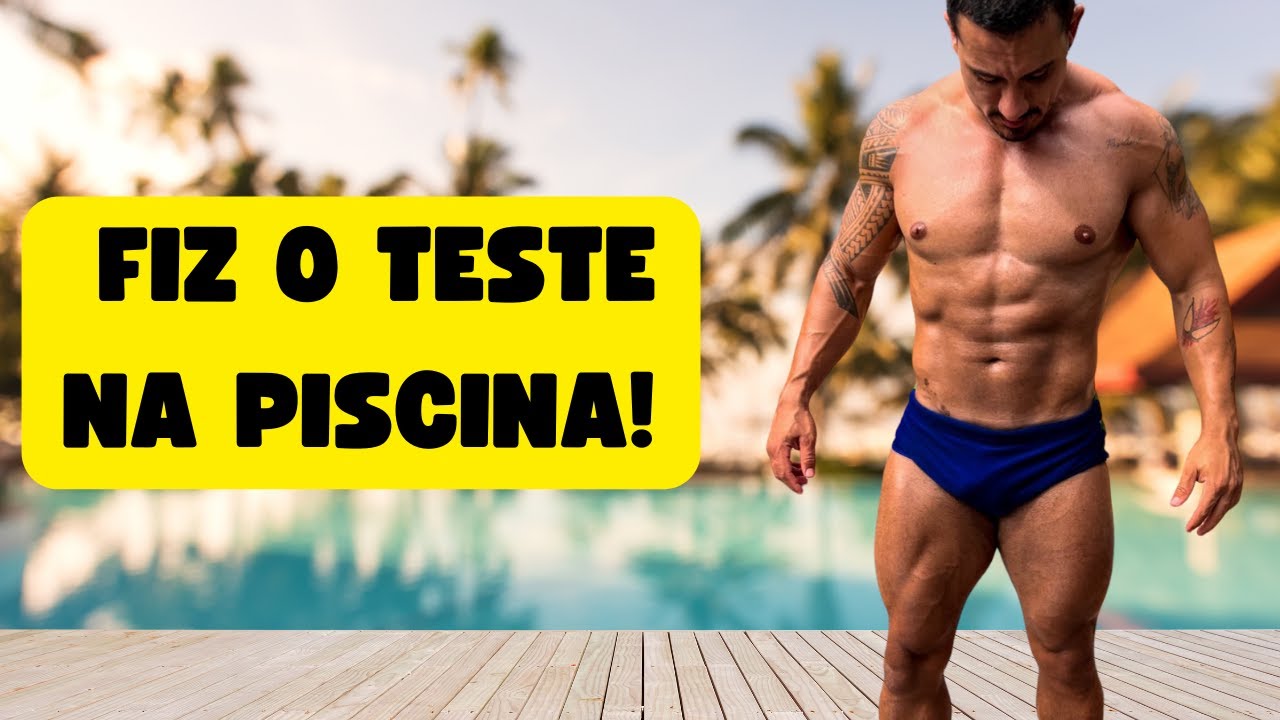 TESTEI A MINHA CÂMERA NOVA NA PISCINA!!!
