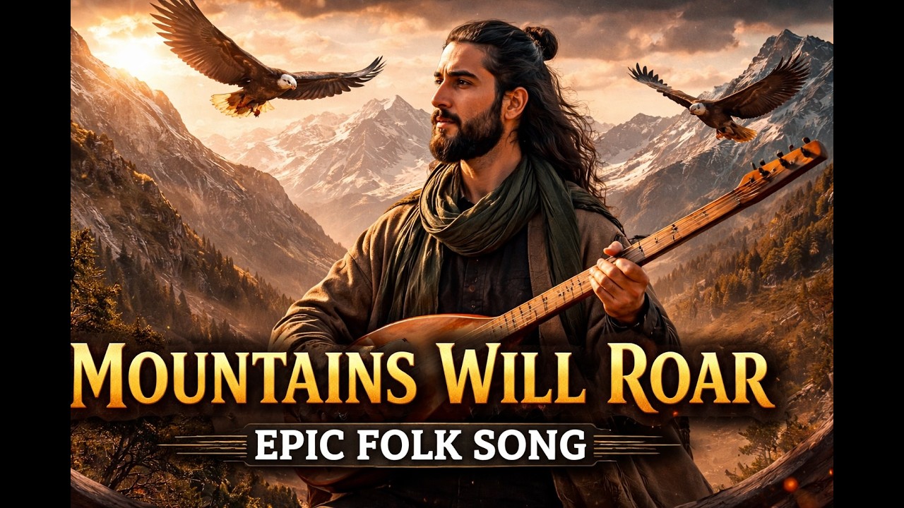 Mountains Will Roar 🌄 Epic Folk Song | Powerful Anthem of Strength & Freedom