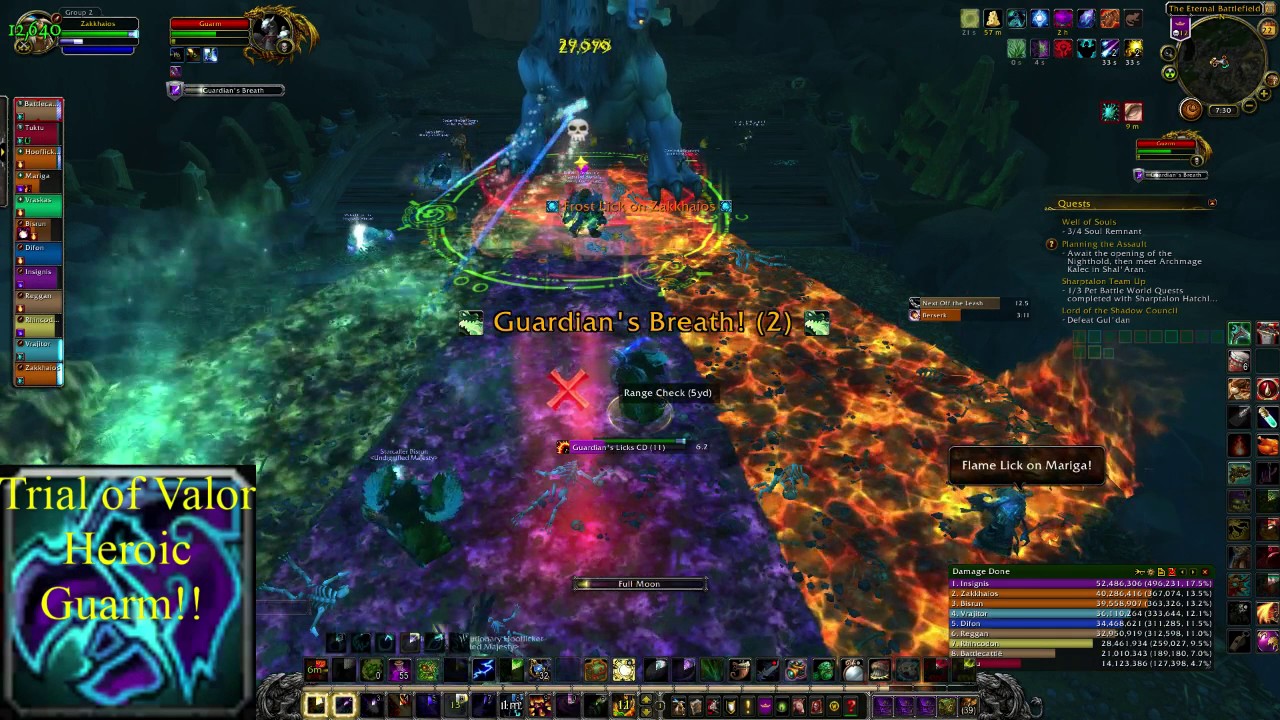 Undignified Majesty Trial of Valor Guarm - Heroic