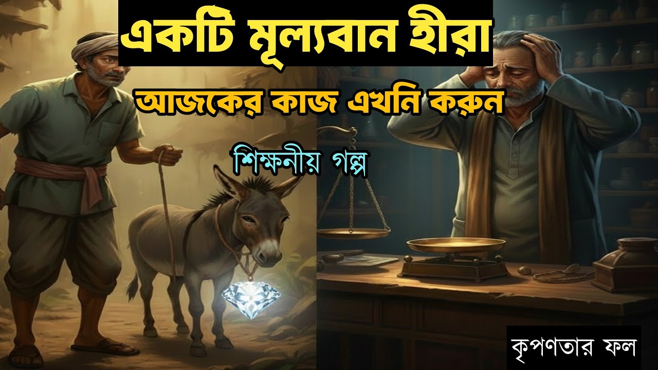 সময় থাকতে কাজ করুন! একটি মূল্যবান হীরার গল্প।
