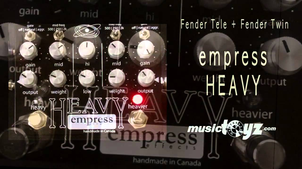 Empress Effects Heavy Guitar Pedal