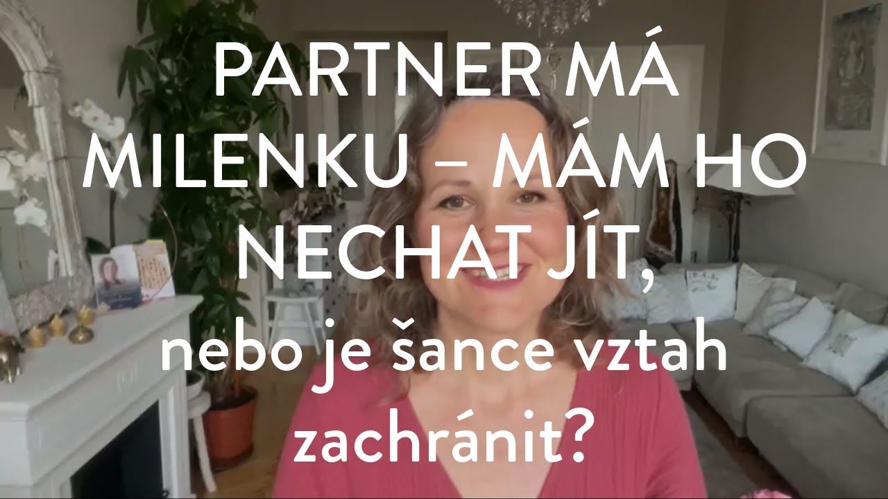 DENISA ŘÍHA PALEČKOVÁ - Partner má milenku – mám ho nechat jít, nebo je šance vztah zachránit?