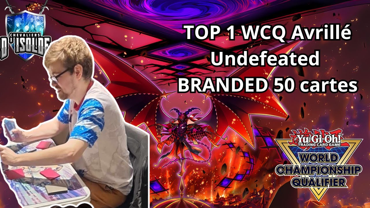 WINNER WCQ Avrillé 266 PLAYERS / BRANDED 50 DECK PROFILE - BENOIT Axel - TEAM LCDI