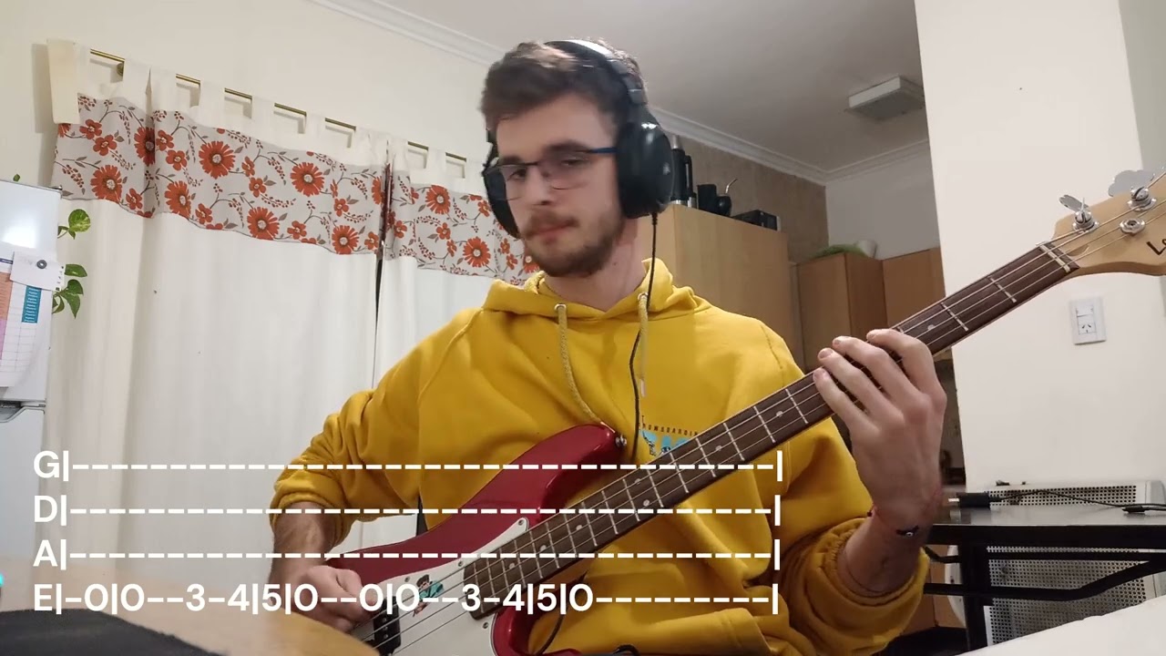 Mala Noche - Que sea rock - Riff - Cover Bajo (Tabs)
