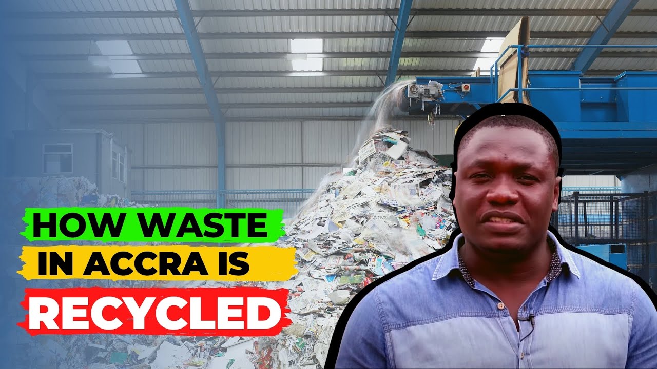 How WASTE Is Recycled At an ACCRA Recycling Facility | recycling business- plastic bottles