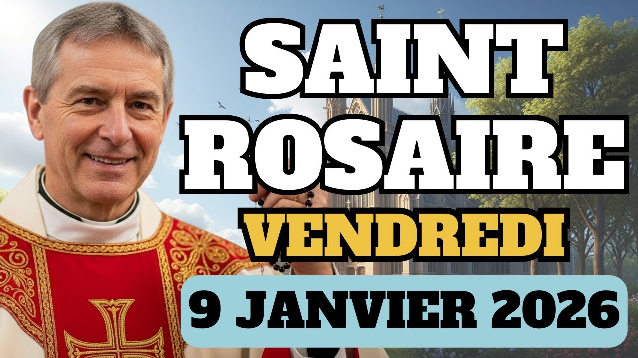 📿 Saint Rosaire, 9 Janvier 2026, Mystères Douloureux