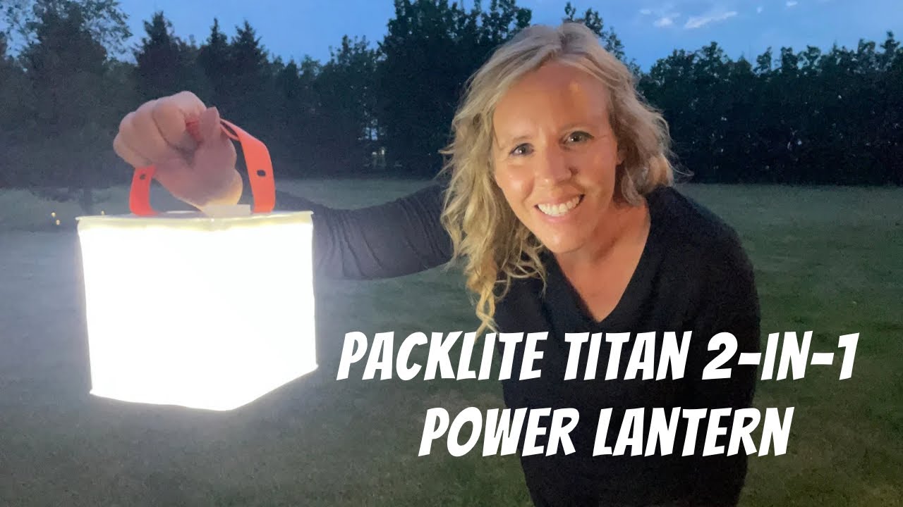 Вам НУЖНО это в вашем наборе для выживания на 72 часа | Luminaid: обзор фонаря Packlite Titan 2 в 1