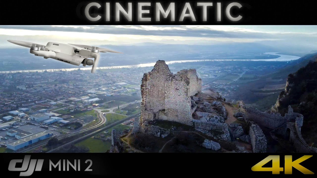 CINEMATIC 4K : LE CHATEAU DE CRUSSOL VU DU CIEL [DRONE DJI MINI 2]