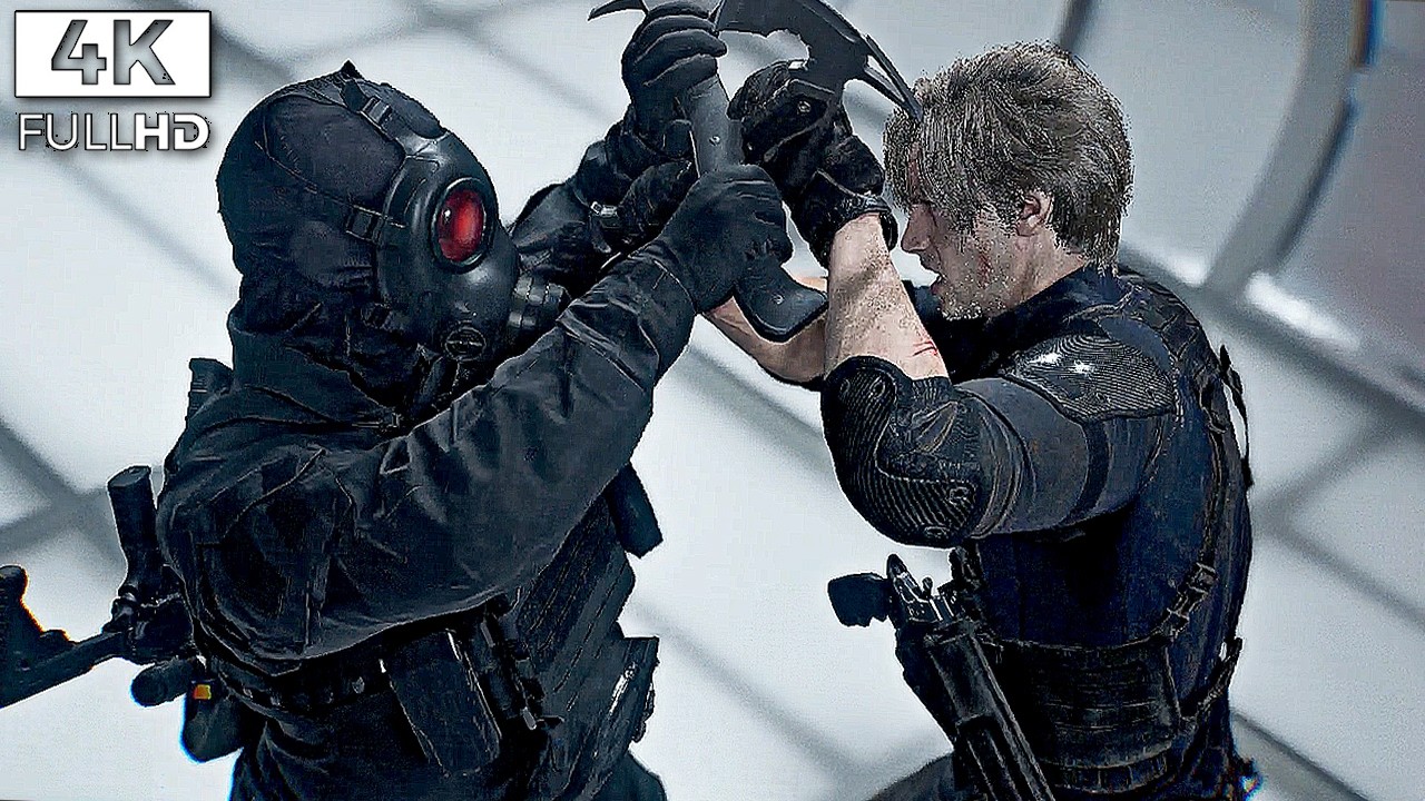 HUNK / Umbrella Commander BOSS FIGHT - Resident Evil 9: Requiem (2026) 4K 60FPS UHD PC