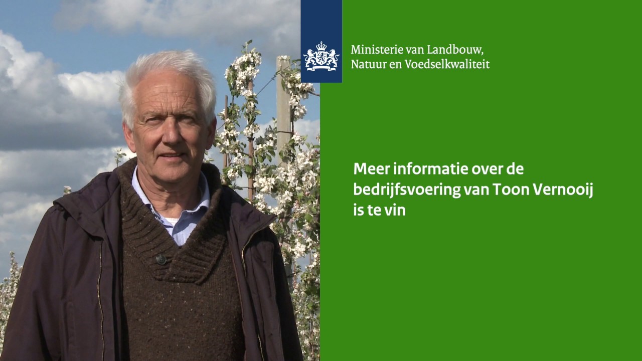 Op weg naar een natuurinclusieve landbouw : fruitteler Toon Vernooij