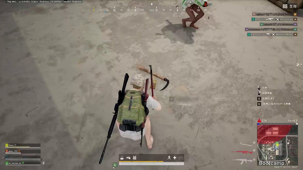 彼らをPUBGでキャリーします