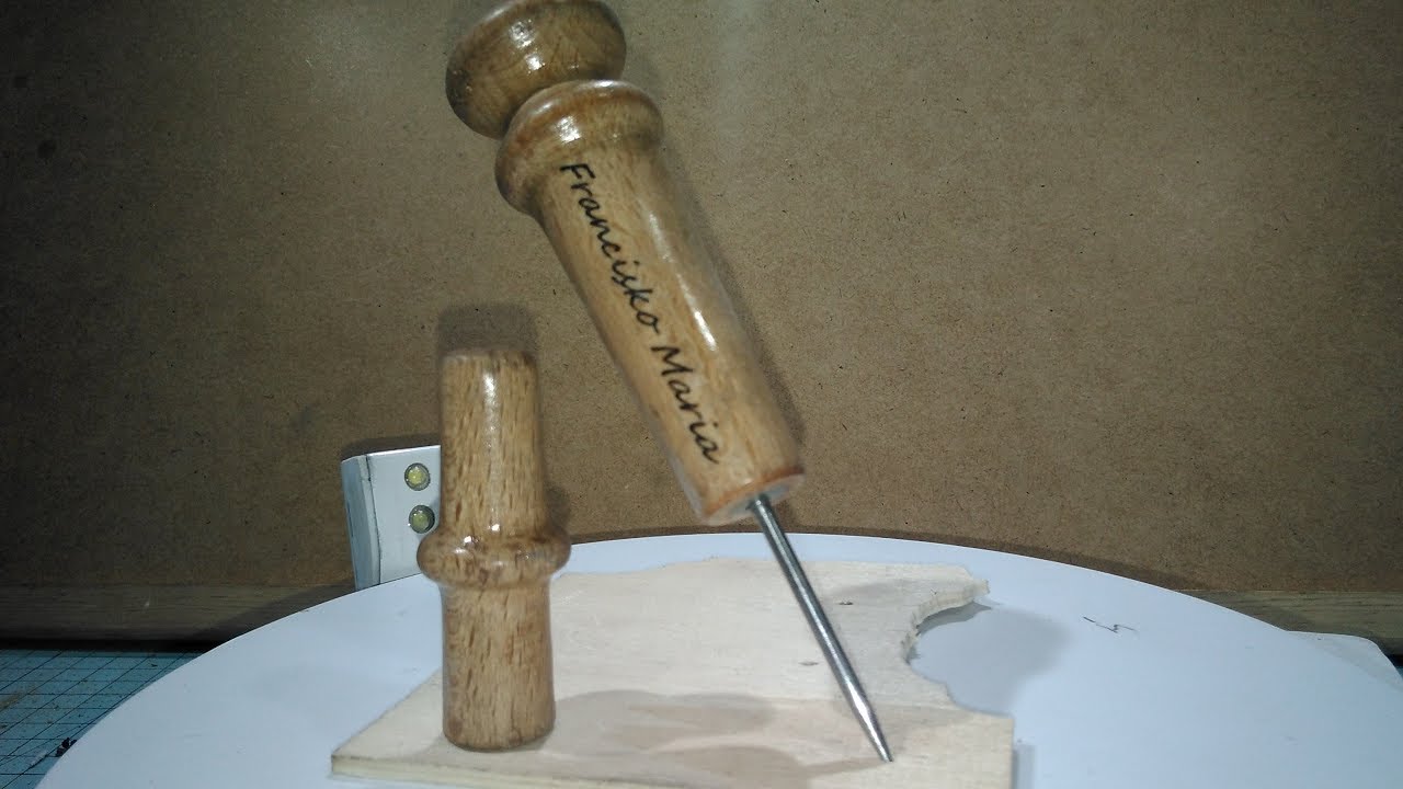 como hacer una lezna personalizada de coleccion con reciclados