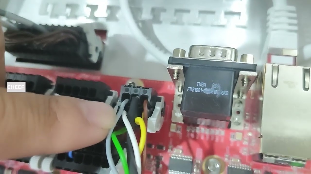 Laser Videojet 3640: Como Fiação Corretamente o Extrator de Fumaça