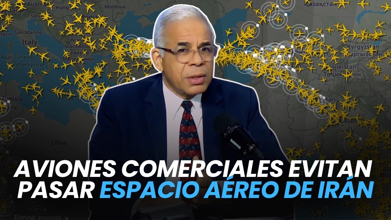 Aviones comerciales evitan pasar espacio aéreo de Irán
