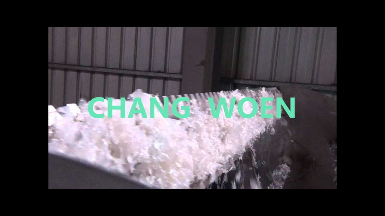 LDPE Film Washing and De Watering Squeezing Line