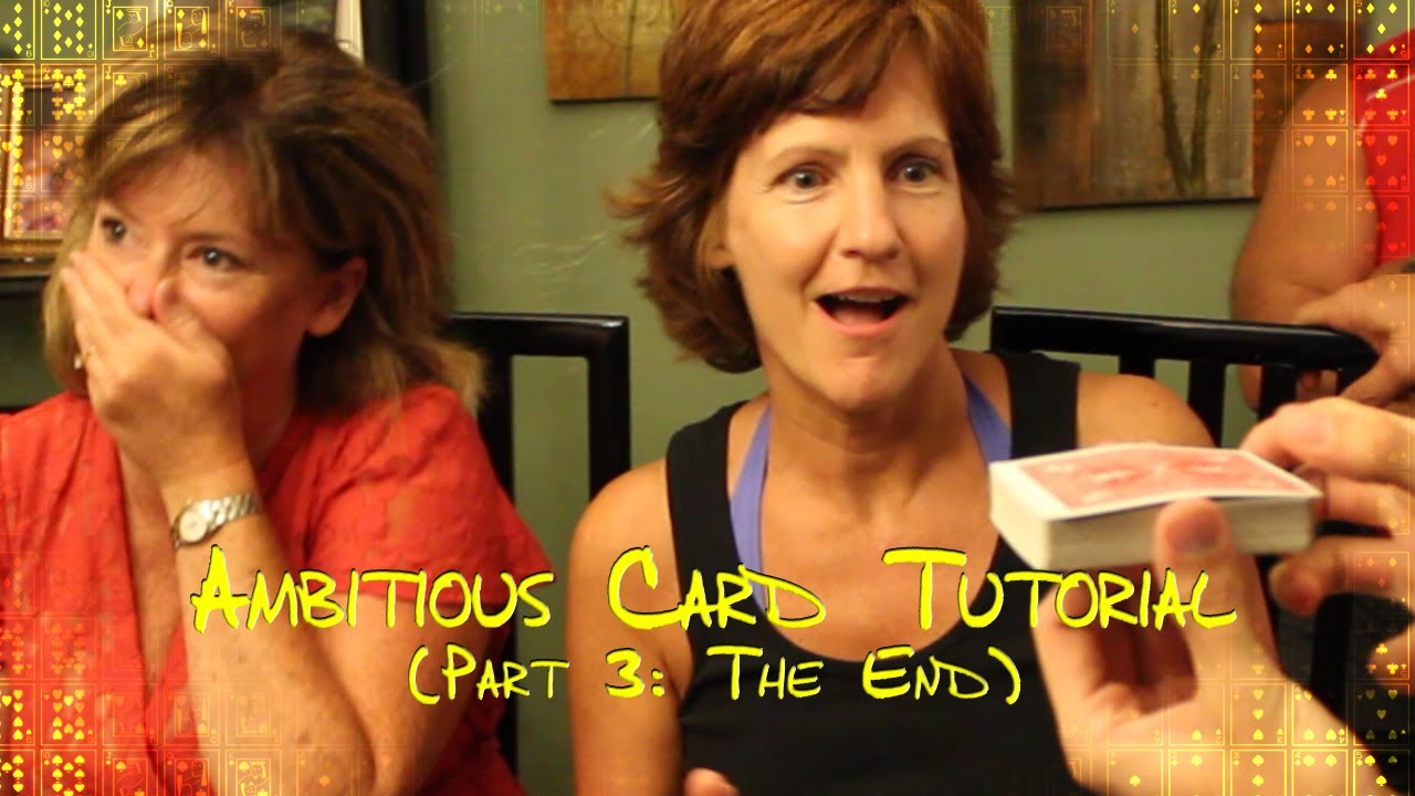 Ambitious Card (Tutorial - Part 3)
