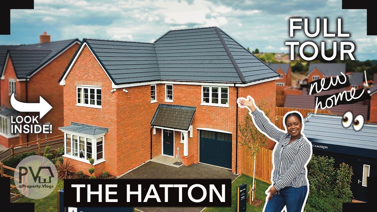 HOME TOUR😍 inside a GORGEOUS 4 Bed Detached New Build House UK | Touring The Hatton by Cameron Homes