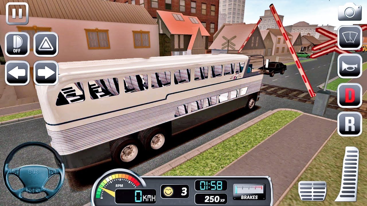 Bus Simulator 2015 # 1 Лос-Анджелес! - автобусные игры Android IOS геймплей