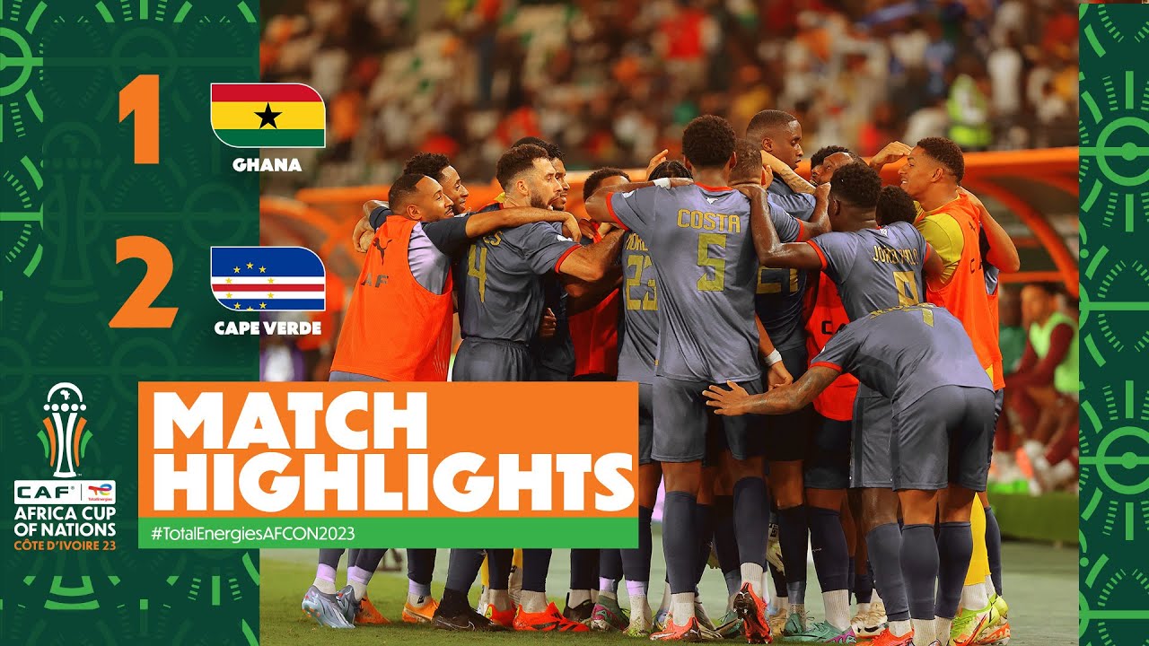 HIGHLIGHTS | Ghana 🆚 Cape Verde #TotalEnergiesAFCON2023 - MD1 Group B