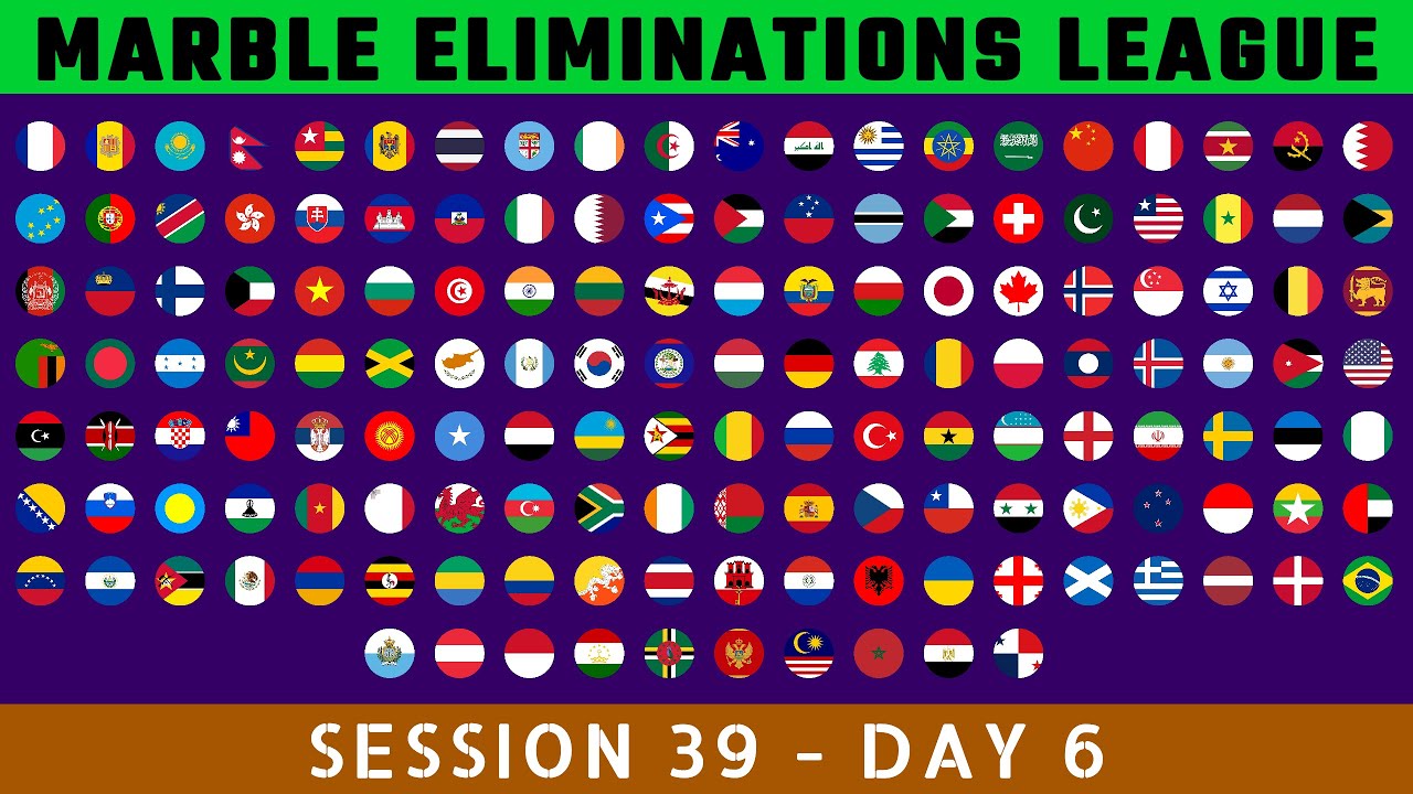 Marble Race League Eliminations Session 39 Day 6
