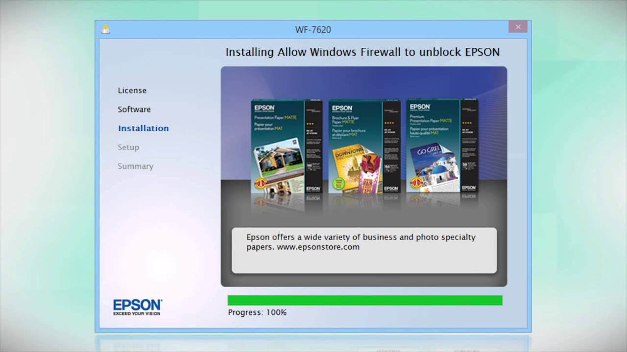 Epson WorkForce WF-7610 & WF-7620 | Wireless Setup Using a Temporary USB Connection