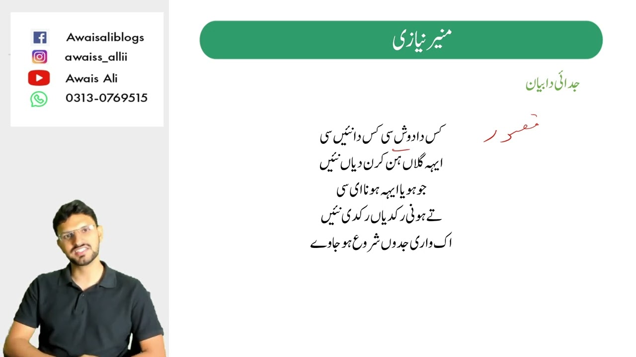 Free Punjabi Lectures | Part 29 | Muneer Niazi | CSS & PMS Exam 2025