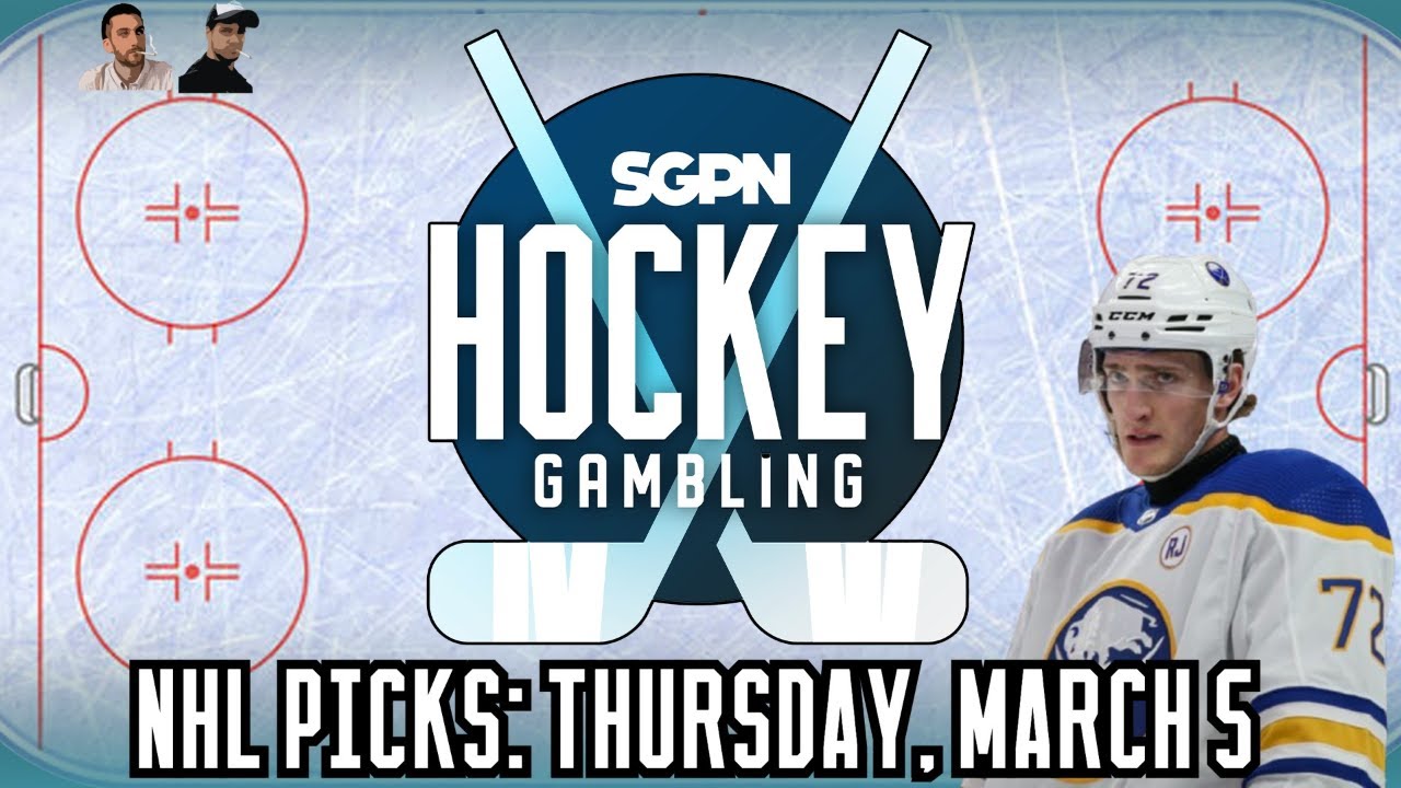 NHL Picks, Predictions, & Puck Buck Bets: Thursday, March 5