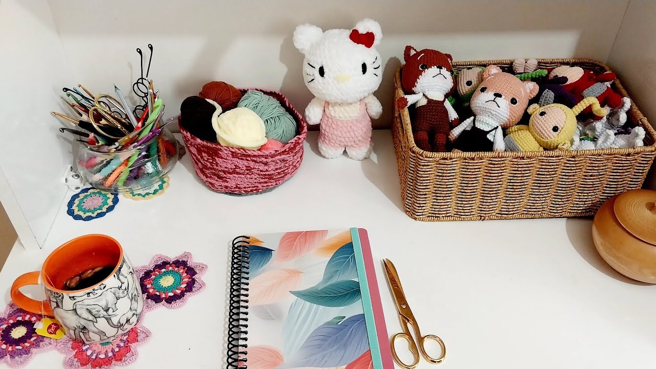 #مذكرات_الحرفيه اشتغلت كميه هائله من دمى #amigurumicrochet
