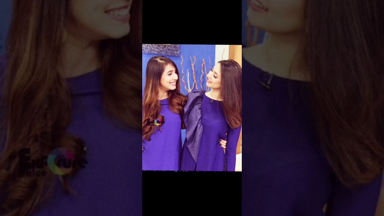 Pakistani Actress Komal Aziz khan with her twin sister ❤️💞💞#pakistanicelebrities#shorts