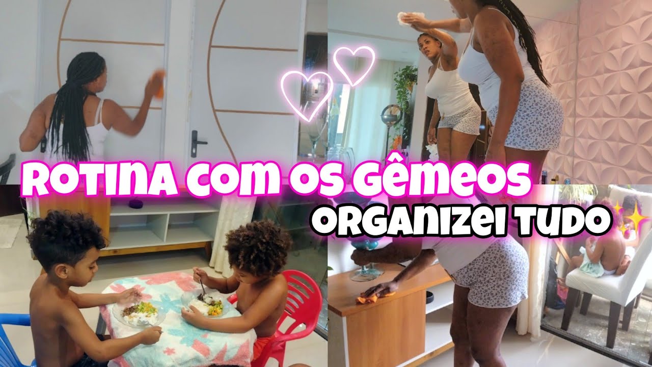 ROTINA DE DONA DE CASA 💖| ORGANIZEI TODA A CASA | MINHA ROTINA SENDO MÃE DE GÊMEOS 💖| ALINE BAIANA
