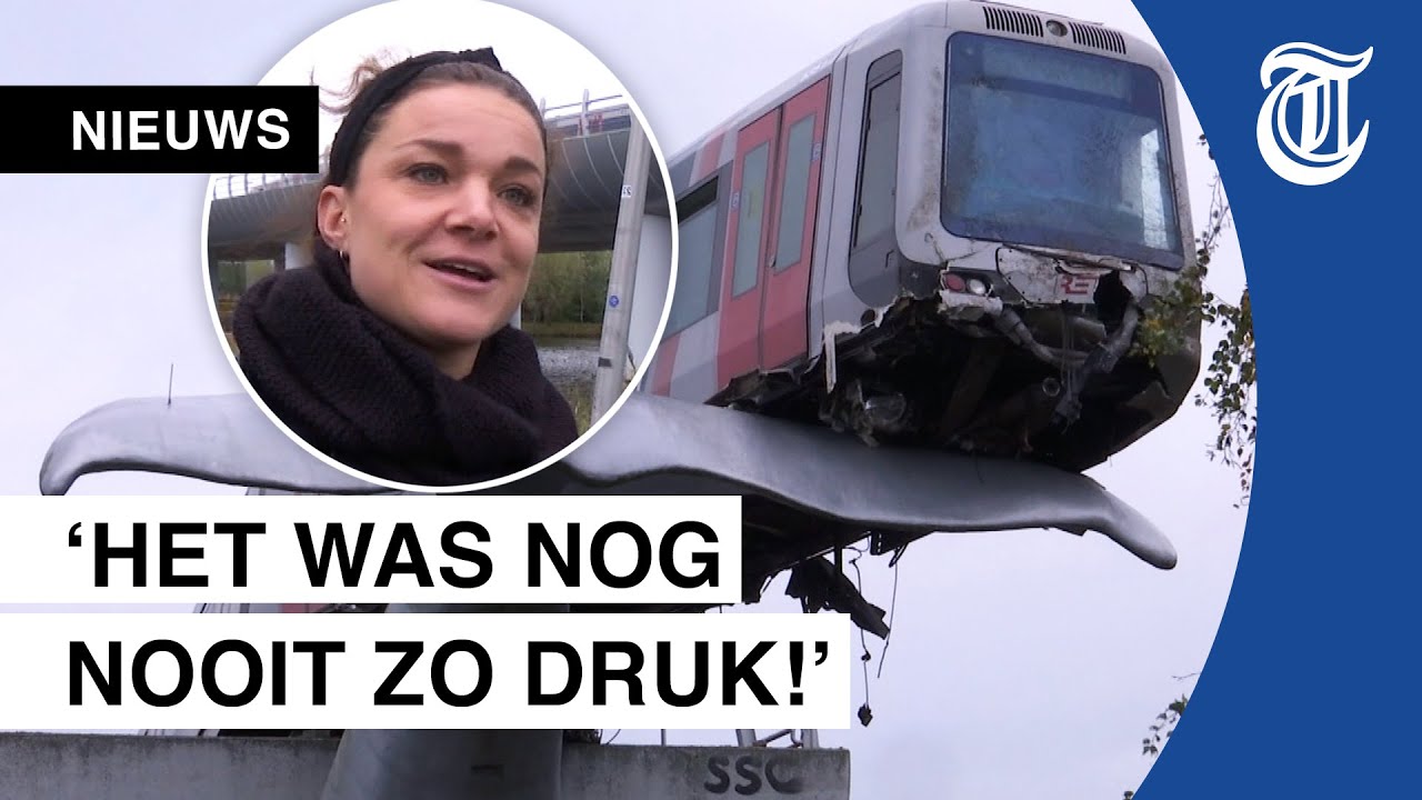 Metro crasht op kunstwerk: ‘Een toeristentrekker!’