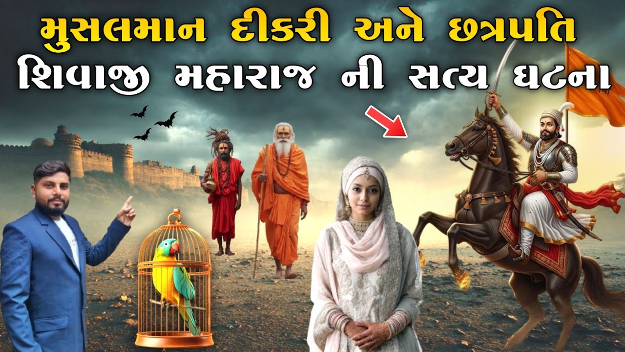 મુસલમાન દીકરી અને છત્રપતિ શિવાજી ની સત્ય ઘટના | Shivaji Maharaj itihaas | KB Siddhpur|