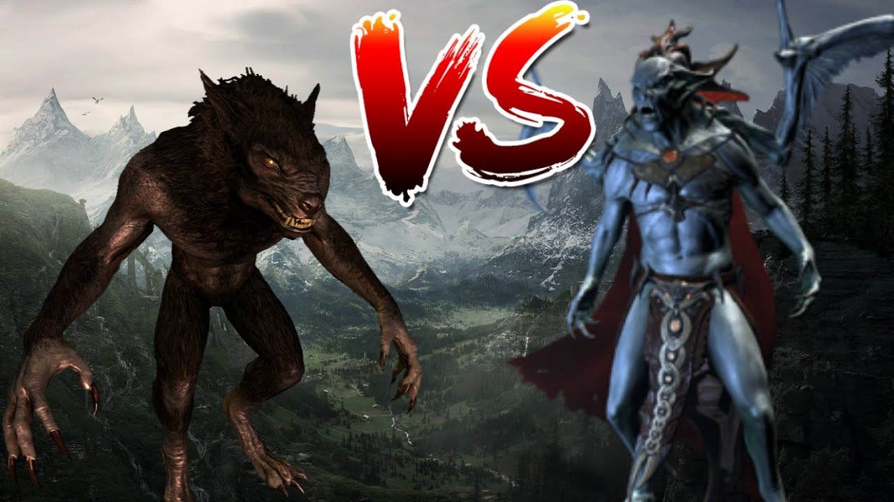 Skyrim - кто лучше? Вервольф или Лорд-вампир?